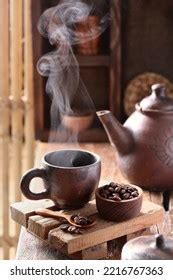 Kopi Tubruk Indonesianstyle Coffee Where Fine Stock Photo 2216767363 | Shutterstock