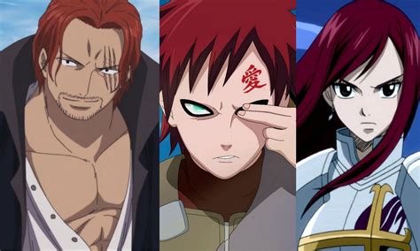 10 coolest anime characters with red hair