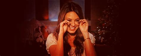 GIF: Mila Kunis Laughing and Crying | Gifrific