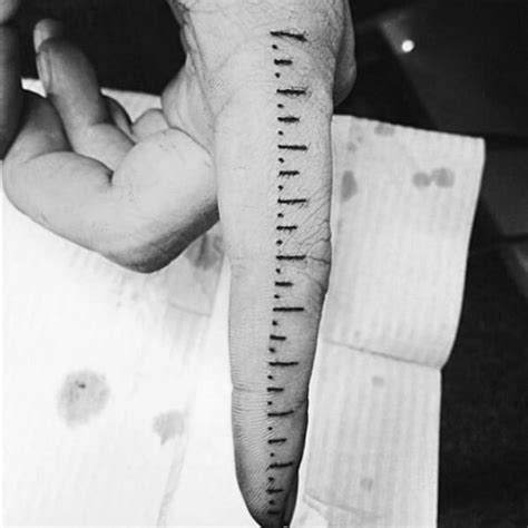 20 Rad Ruler Tattoo Designs for Men [2023 Inspiration Guide]