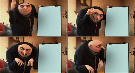 Gru presentation meme. Blank Template - Imgflip