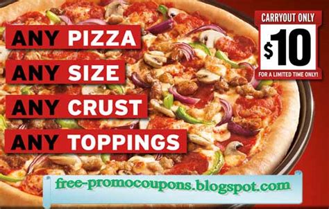 Printable Coupons 2020: Pizza Hut Coupons