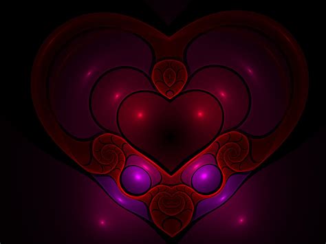 Fractal Heart by Moonchilde-Stock on DeviantArt