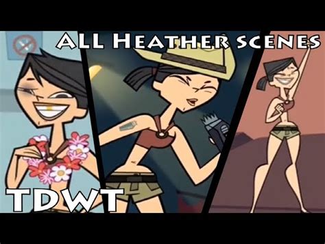 Total Drama World Tour ALL Heather scenes