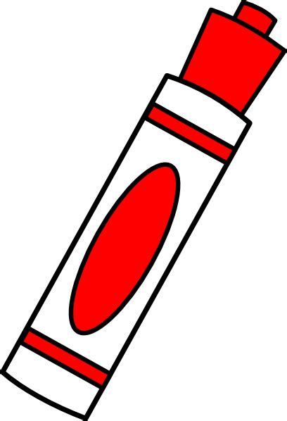 Marker Red Clip Art at Clker.com - vector clip art online, royalty free ...