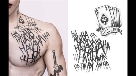 Tattoo Guide ~ The Joker - Suicide Squad Photo (40034761) - Fanpop