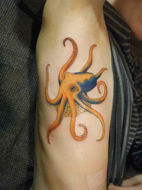 32 Cute Octopus Tattoo Designs Ideas - TutorialChip