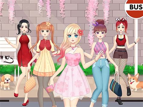 Anime Girls Dress Up Game | Online Friv Games