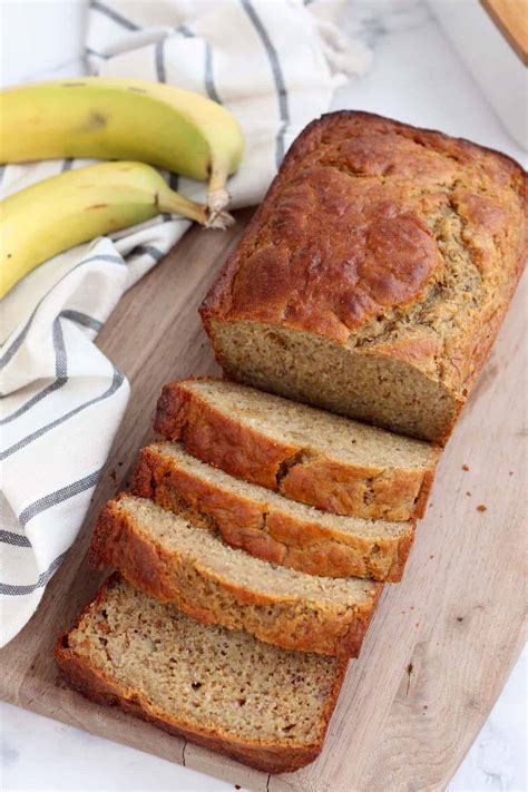 Healthy Banana Bread Recipe - The Pillow Willow