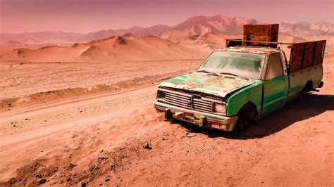 Abandoned in the desert stock photo. Image of desolate - 52981322