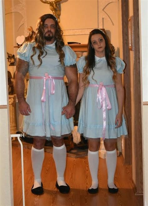 Funny couples Halloween costume. Grady twins. The Shining. | Twin halloween costumes, Unique ...