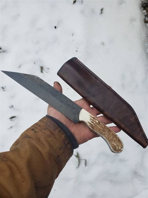 Handmade Viking Seax Knife in 1095 APRIL 2024 Delivery - Etsy