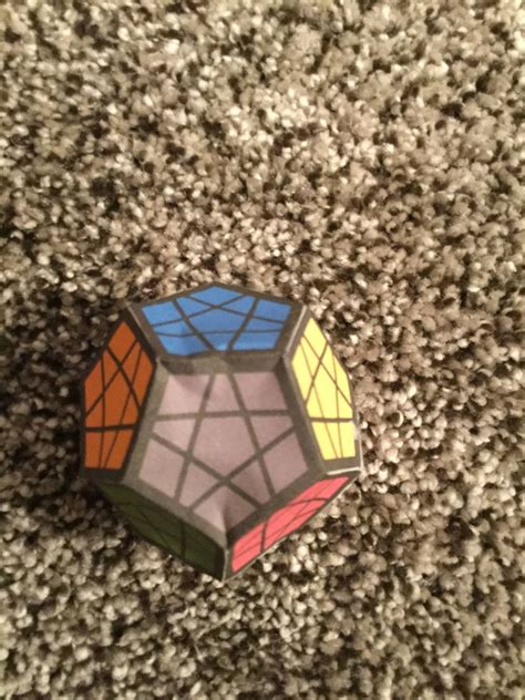 Megaminx Papercraft Rubiks Cube | Etsy