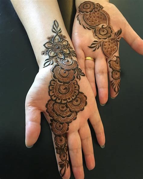 13 Simple Bengali Mehndi Design Ideas – Milan Magic