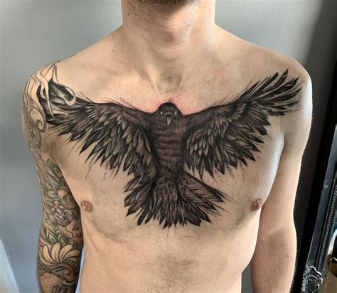 Update 70+ chest crow tattoo - in.coedo.com.vn