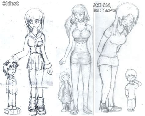 Height Comparison by chibiBiscuit on DeviantArt