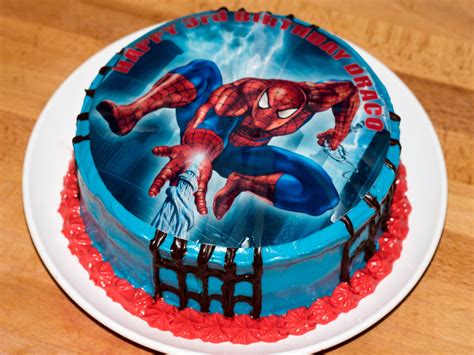 Spiderman Cake 1