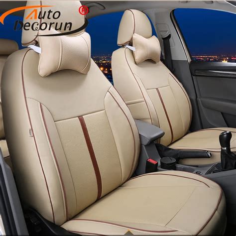 AutoDecorun PU leather cover seat car for Kia Carnival seat covers cars cushion 2006 2008 seat ...