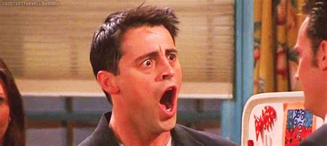 Joey is shocked - Reaction GIFs