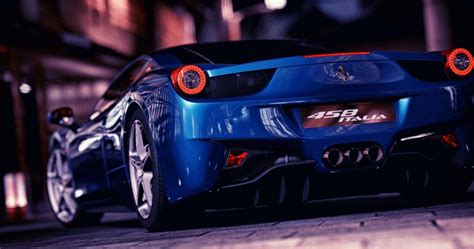 Blue Ferrari Wallpapers - Top Free Blue Ferrari Backgrounds ...