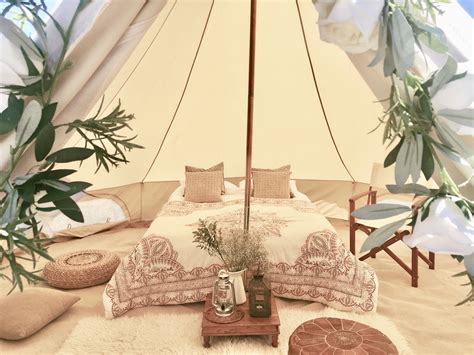 Boho weddings | Bell tent, Tent glamping, Tent decorations