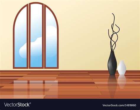 Empty room Royalty Free Vector Image - VectorStock