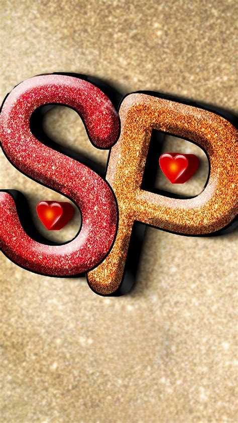 Sp Love Name, Red Glitter Design, alphabets design, HD phone wallpaper | Peakpx