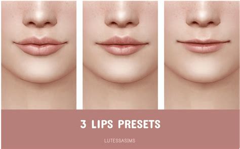 The Best Sims 4 Lip Presets to Download — SNOOTYSIMS