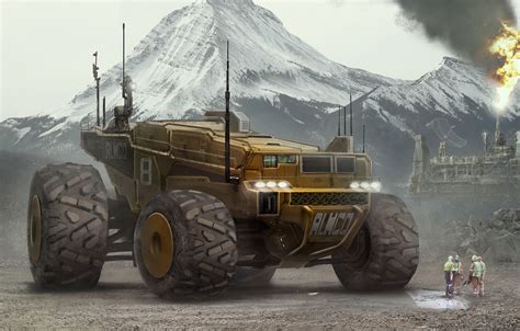 ArtStation - Off World mining, James Finlayson | Concept cars, Futuristic cars, Vehicles