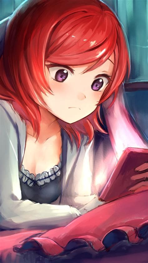 42 Best Pictures Anime Girls With Red Hair - Wallpaper : illustration, redhead, anime girls ...