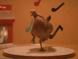 Decorating With Roosters For A French Country Look | Chicken dance gif, Dancing gif, Rooster