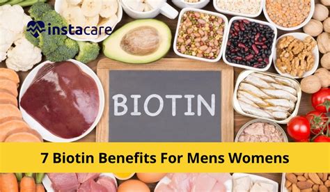 7 Biotin Benefits For Men's, Women's