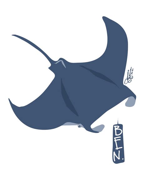 Manta Ray Vector at GetDrawings | Free download