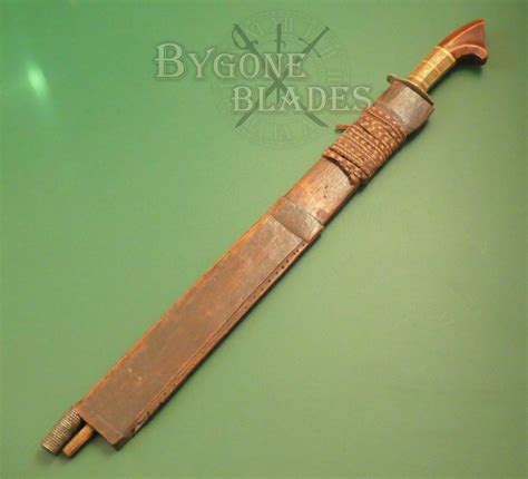 Philippines Bagobo Kampilan Short Sword. Mindanao Tribal Sword | Bygone Blades