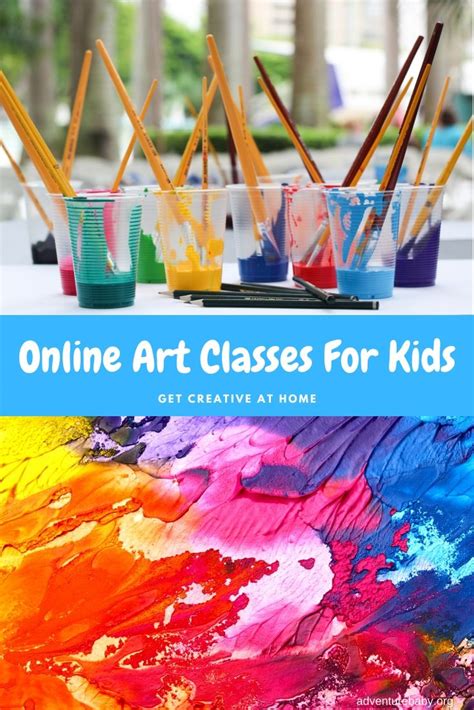 Get Creative At Home With These Online Art Classes For Kids - Adventure, baby!