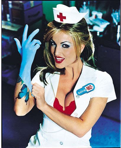 See the Sexy Nurse From the Blink-182 Album Cover Now