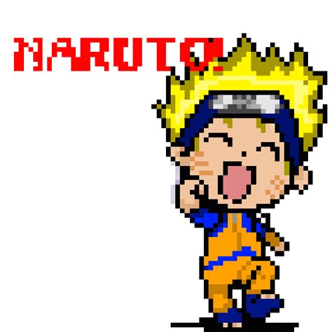 pixel art naruto gif | WiffleGif