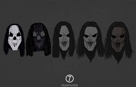 Jack Star — ink-metal-art: SlipKnoT Masks Evolution