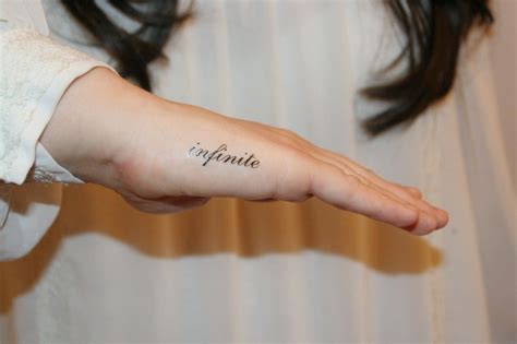 Side Hand Tattoo Words - Viraltattoo