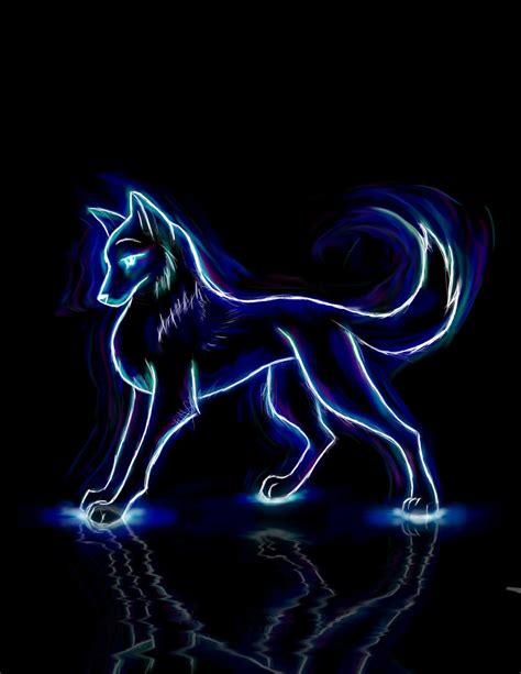 Neon Wolf by CRVail13 on DeviantArt