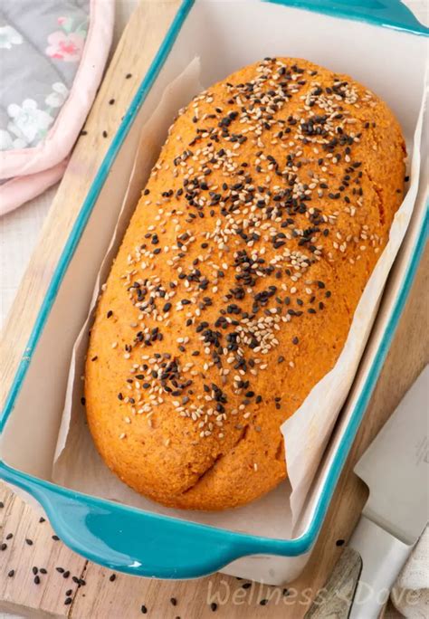 Vegan Lentil Bread (Gluten-free) | WellnessDove