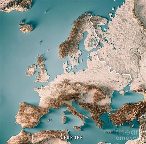 Topography of Europe in 2021 | Topography, Best funny pictures, Europe