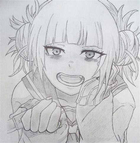 I drew Himiko Toga : BokuNoHeroAcademia