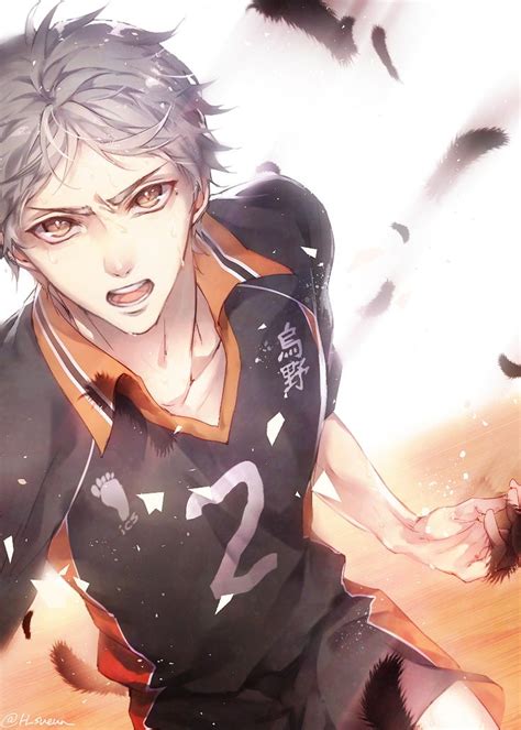 [Haikyuu!!] Sugawara | Haikyuu anime, Haikyuu fanart, Sugawara koushi