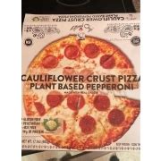 Tattooed Chef Pizza,Cauliflower Crust, Plant Based Pepperoni: Calories, Nutrition Analysis ...