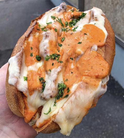 [I Ate] chicken parm hero with vodka sauce. : r/food