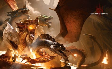 dragon, Dungeons And Dragons, Artwork, Fantasy Art, Tiamat Wallpapers HD / Desktop and Mobile ...