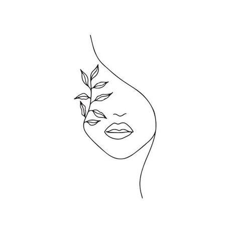 How to decorate with Simple Line Art Drawings. Line art design Inspirations. - Dinma Ani | Face ...