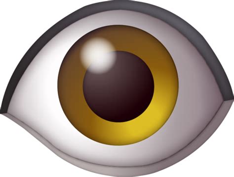 Look at this beautiful eye. With this golden eye, you can let people know that you’re keeping a ...