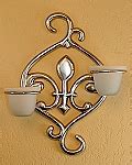 Solid Brass Candle Wall Sconces